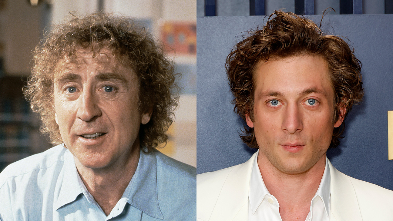 Gene Wilder and Jeremy Allen White