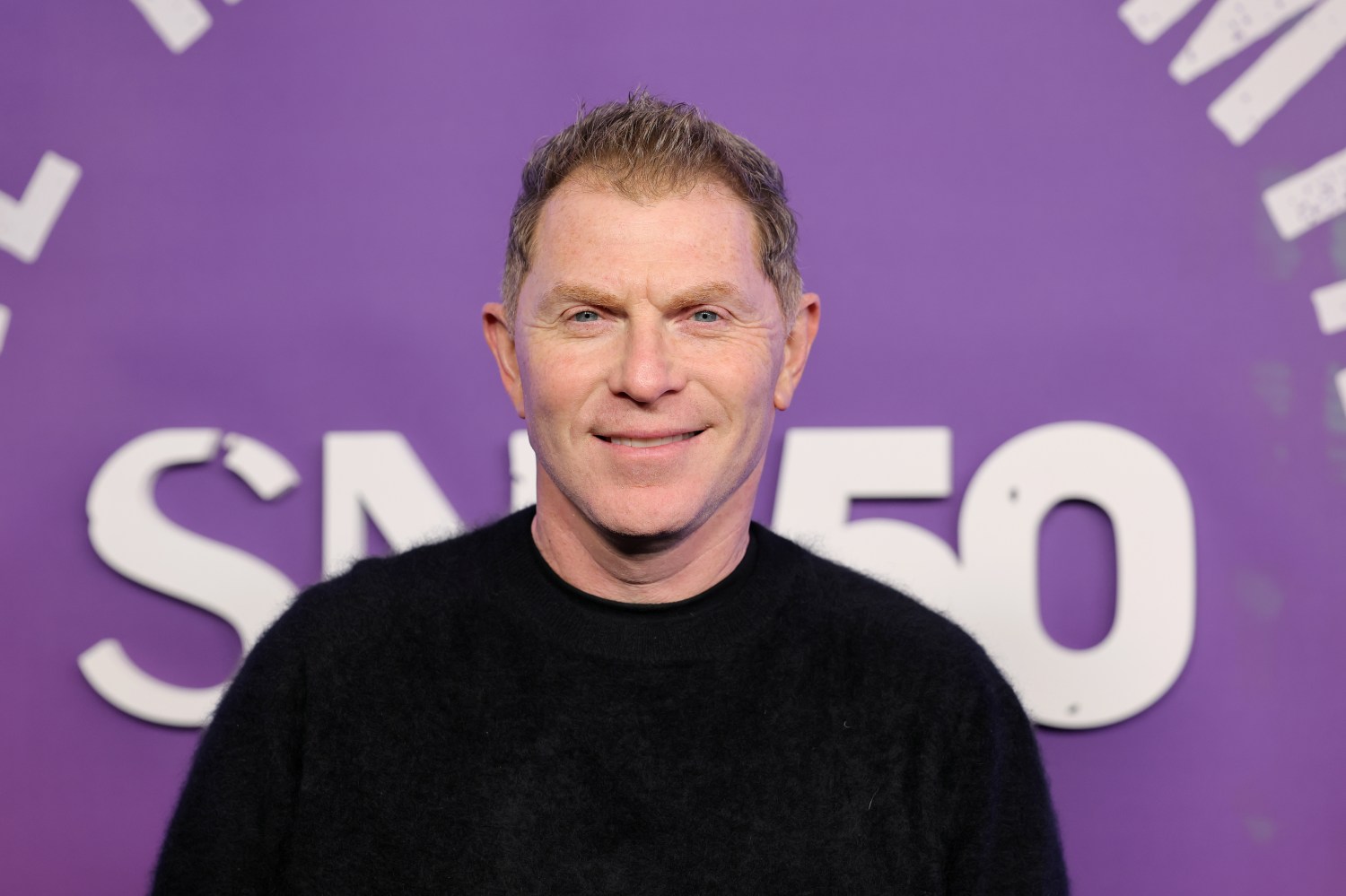 NEW YORK, NEW YORK - FEBRUARY 14: Bobby Flay attends SNL50: The Homecoming Concert at Radio City Music Hall on February 14, 2025 in New York City. (Photo by Dia Dipasupil/Getty Images)