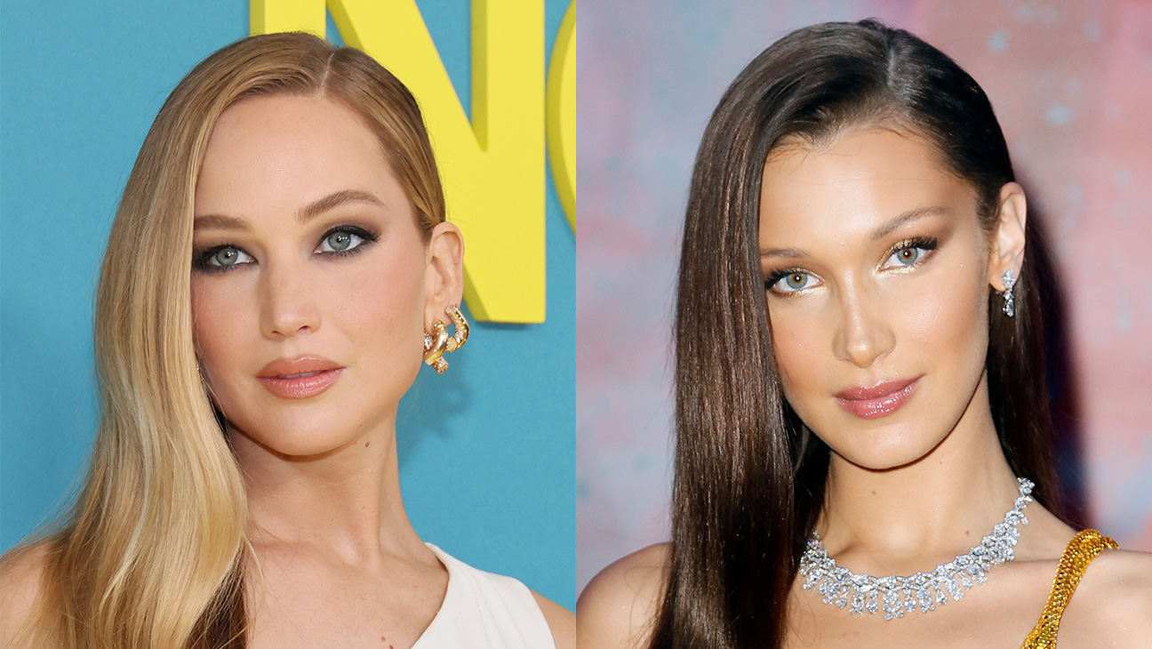 Jennifer Lawrence and Bella Hadid