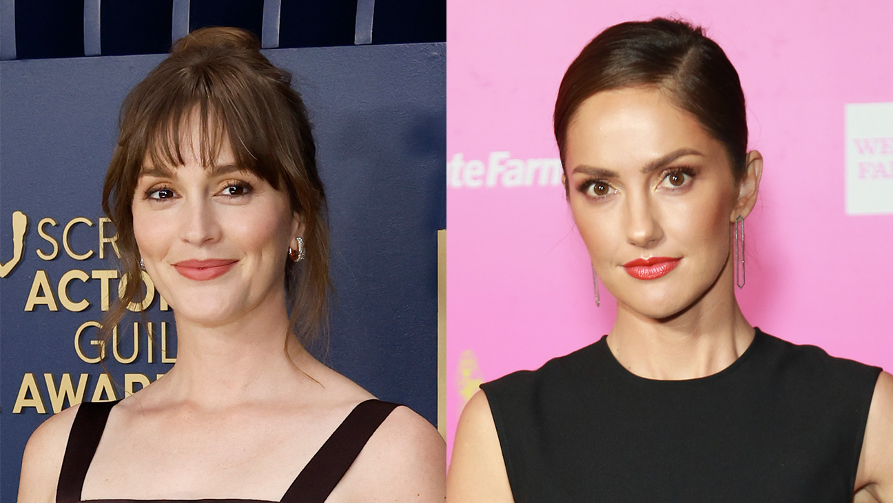 Leighton Meester and Minka Kelly