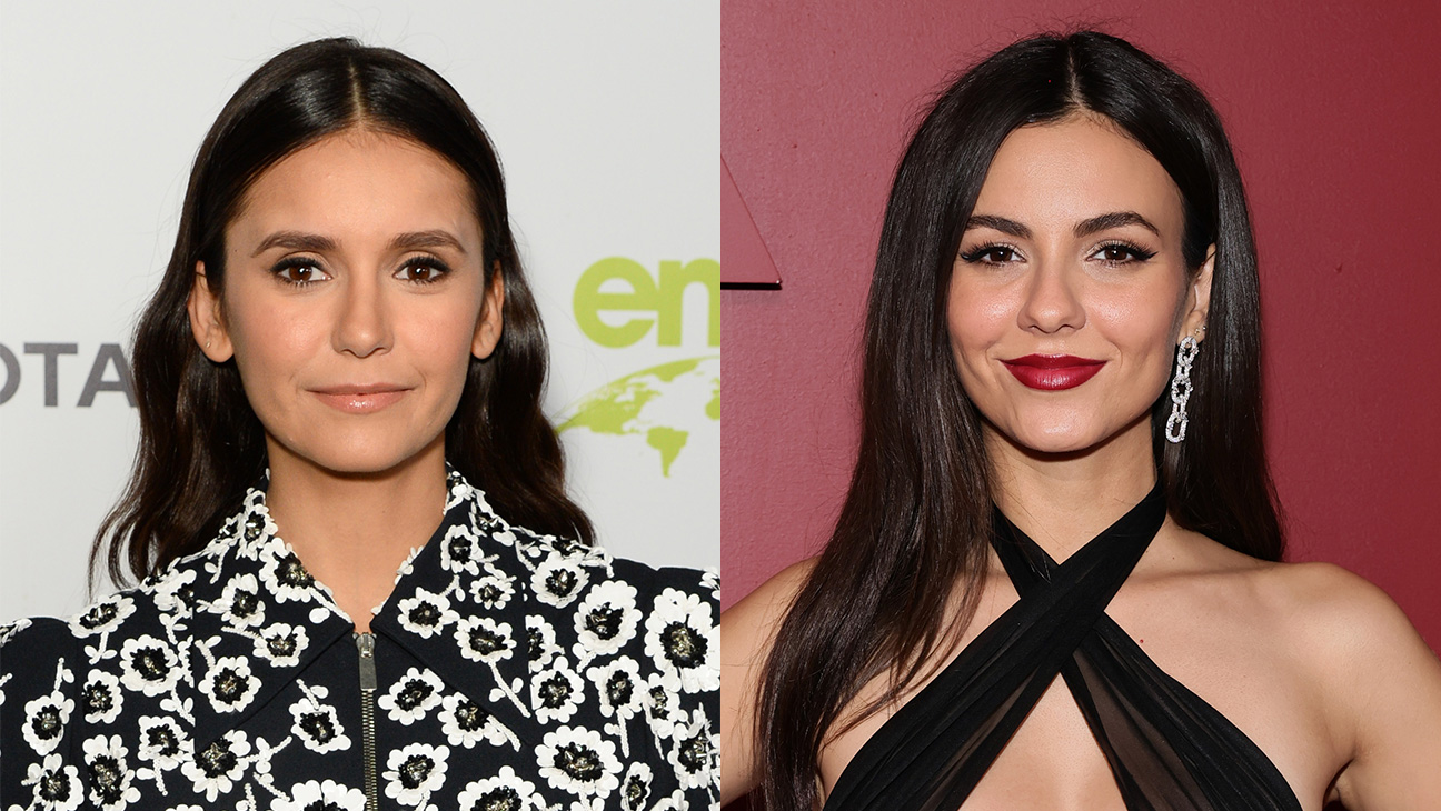 Nina Dobrev and Victoria Justice